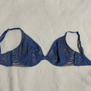 Pretty Blue Victorias Secret lace bra